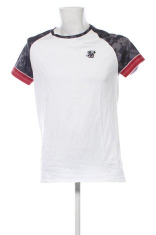 Męski T-shirt SikSilk, Rozmiar L, Kolor Kolorowy, Cena 41,02 zł