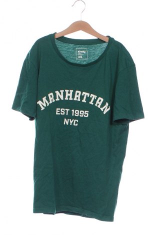 Мъжка тениска Sinsay, Размер XS, Цвят Зелен, Цена 10,00 €