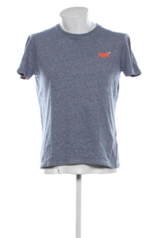 Ανδρικό t-shirt Superdry, Μέγεθος M, Χρώμα Μπλέ, Τιμή 9,21 €