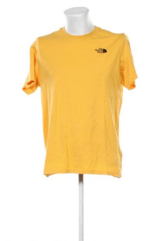 Męski T-shirt The North Face, Rozmiar L, Kolor Żółty, Cena 112,29 zł