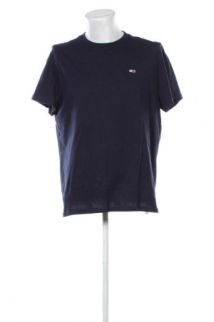 Męski T-shirt Tommy Jeans, Rozmiar XL, Kolor Niebieski, Cena 91,09 zł
