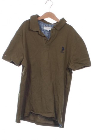 Мъжка тениска U.S. Polo Assn., Размер M, Цвят Зелен, Цена 24,55 €