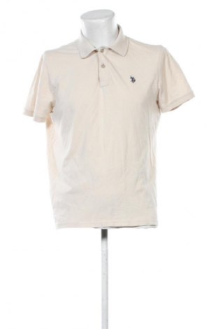 Férfi póló U.S. Polo Assn., Méret XL, Szín Bézs, Ár 10 331 Ft