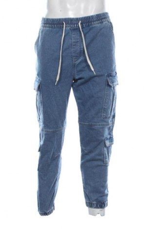 Blugi de bărbați Pull&Bear, Mărime M, Culoare Albastru, Preț 56,99 Lei
