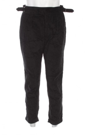 Pantaloni raiați de bărbați Messagerie, Mărime M, Culoare Negru, Preț 164,99 Lei