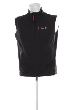 Herrenweste Jack Wolfskin, Größe L, Farbe Schwarz, Preis 28,99 €