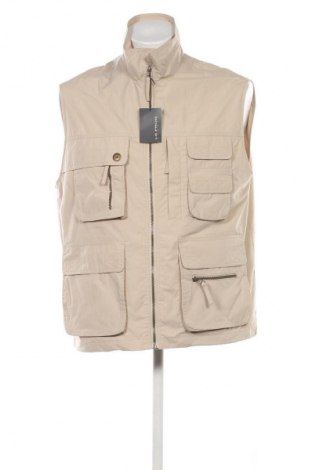 Férfi mellény Le Frog, Méret S, Szín Bézs, Ár 7 739 Ft