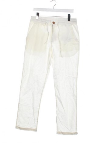 Pantaloni de bărbați Anerkjendt, Mărime S, Culoare Alb, Preț 494,99 Lei