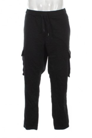 Pantaloni de bărbați H&M, Mărime 3XL, Culoare Negru, Preț 44,99 Lei