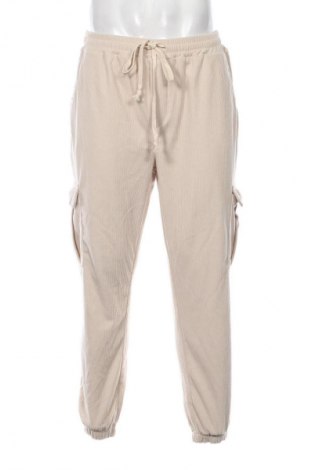 Pantaloni de bărbați Piazza Italia, Mărime M, Culoare Ecru, Preț 33,99 Lei