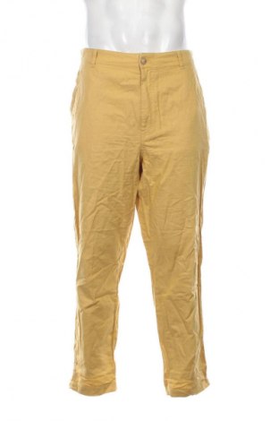 Pantaloni de bărbați Uniqlo, Mărime L, Culoare Galben, Preț 50,99 Lei
