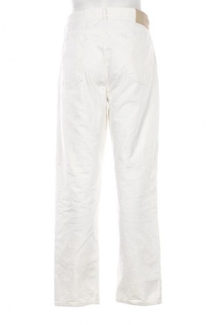 Męskie spodnie Zara, Rozmiar L, Kolor ecru, Cena 131,77 zł