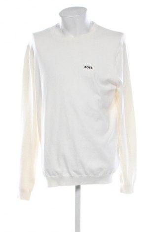Herrenpullover BOSS, Größe XL, Farbe Weiß, Preis 70,00 €