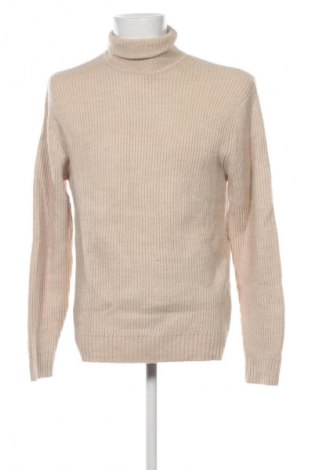 Férfi pulóver Bershka, Méret L, Szín Bézs, Ár 3 839 Ft