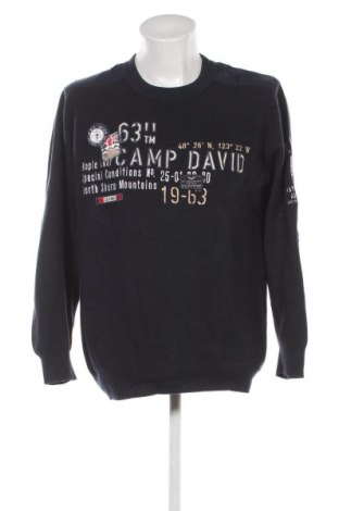 Herrenpullover Camp David, Größe XL, Farbe Blau, Preis 27,99 €