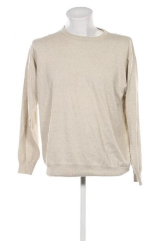 Pulover de bărbați Commander, Mărime L, Culoare Bej, Preț 93,84 Lei