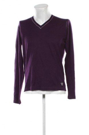 Herrenpullover Guess, Größe L, Farbe Lila, Preis 26,99 €