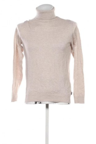 Herrenpullover Jack & Jones, Größe M, Farbe Beige, Preis 20,96 €