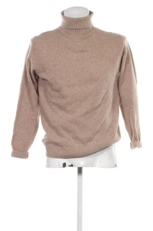 Herrenpullover Luigi Fusaro, Größe M, Farbe Beige, Preis 15,99 €