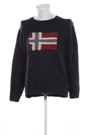 Herrenpullover Napapijri, Größe XL, Farbe Blau, Preis 45,99 €