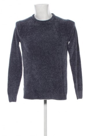 Herrenpullover Piazza Italia, Größe M, Farbe Blau, Preis 17,99 €