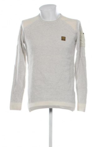 Herrenpullover Pme Legend, Größe M, Farbe Ecru, Preis € 24,99