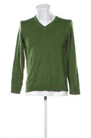 Herrenpullover S.Oliver, Größe M, Farbe Grün, Preis 19,97 €