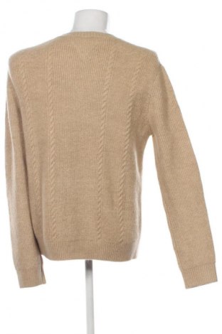 Мъжки пуловер Tommy Jeans, Размер L, Цвят Бежов, Цена 40,39 €