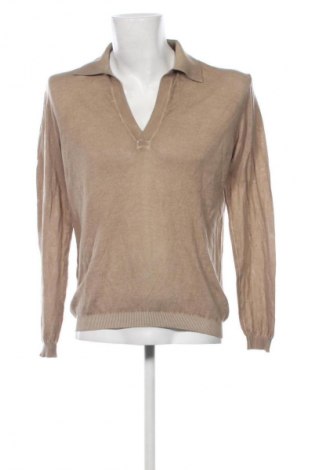 Мъжки пуловер Unbranded, Размер L, Цвят Бежов, Цена 6,64 €