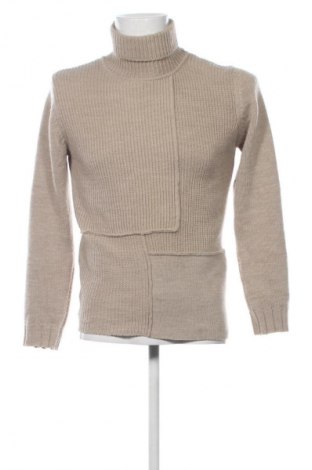 Pulover de bărbați Zara, Mărime M, Culoare Bej, Preț 78,99 Lei