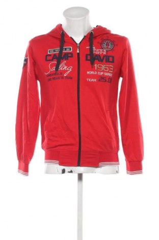 Ανδρικό φούτερ Camp David, Μέγεθος M, Χρώμα Κόκκινο, Τιμή 32,99 €