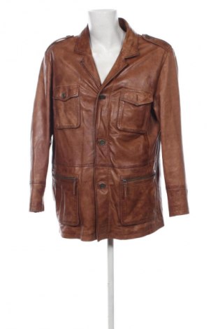 Férfi bőrdzseki Alba Moda, Méret XL, Szín Barna, Ár 27 039 Ft