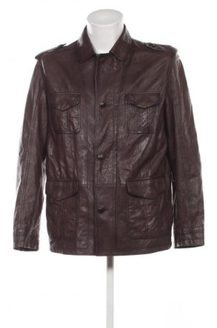 Pánská kožená bunda  BOSS, Velikost XL, Barva Hnědá, Cena  5 549,00 Kč