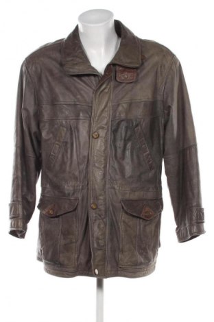 Pánska kožená bunda  C&A, Veľkosť L, Farba Viacfarebná, Cena  70,00 €