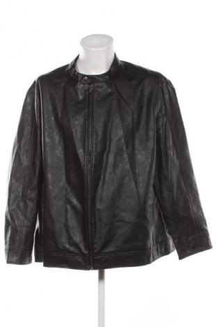 Herren Lederjacke Jack & Jones, Größe 4XL, Farbe Schwarz, Preis € 32,99