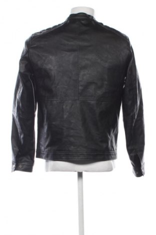 Herren Lederjacke Jack & Jones, Größe M, Farbe Schwarz, Preis € 32,99