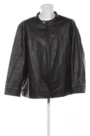 Мъжко кожено яке Jack & Jones, Размер 5XL, Цвят Черен, Цена 30,86 €