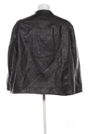 Мъжко кожено яке Jack & Jones, Размер 5XL, Цвят Черен, Цена 30,86 €