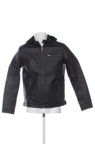 Męska skórzana kurtka Jack & Jones, Rozmiar L, Kolor Czarny, Cena 402,99 zł