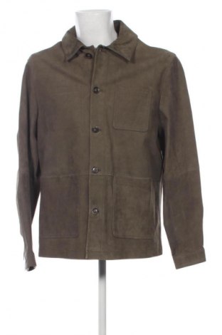 Pánska kožená bunda  Mango, Veľkosť XL, Farba Zelená, Cena  229,95 €