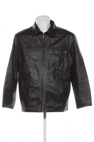 Мъжко кожено яке Mangoon, Размер M, Цвят Черен, Цена 28,12 €