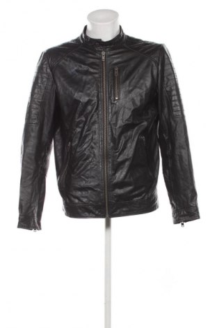 Geacă de piele pentru bărbati Originals By Jack & Jones, Mărime XL, Culoare Negru, Preț 345,99 Lei