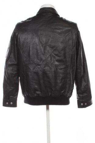 Geacă de piele pentru bărbati Ross & Cole, Mărime L, Culoare Negru, Preț 529,99 Lei