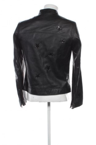 Pánska kožená bunda  Trussardi Jeans, Veľkosť M, Farba Čierna, Cena  131,94 €