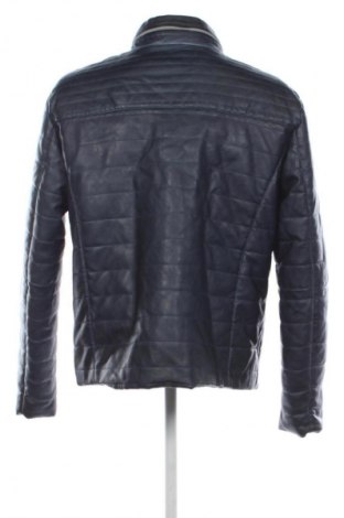 Geacă de piele pentru bărbati Unbranded, Mărime XL, Culoare Albastru, Preț 138,99 Lei