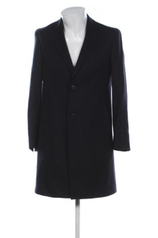 Męski płaszcz Massimo Dutti, Rozmiar M, Kolor Niebieski, Cena 449,00 zł