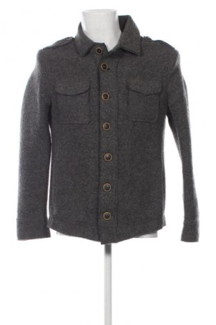 Męski płaszcz Playlife, Rozmiar S, Kolor Brązowy, Cena 316,15 zł