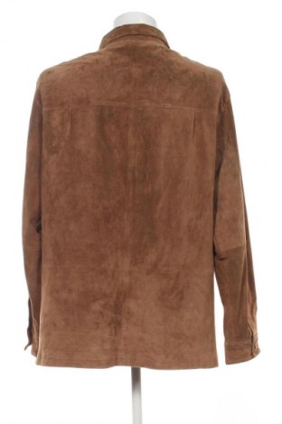 Ανδρικό δερμάτινο μπουφάν Unbranded, Μέγεθος XXL, Χρώμα Καφέ, Τιμή 55,00 €