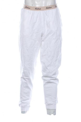 Мъжко спортно долнище Barbour, Размер L, Цвят Бял, Цена 75,67 €