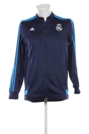 Ανδρική αθλητική ζακέτα Adidas, Μέγεθος L, Χρώμα Μπλέ, Τιμή 23,99 €